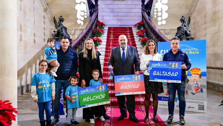 El alcalde presenta la XVI Cursa Infantil de Reis, que se celebrará en Can Pastilla el próximo 4 de enero