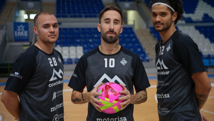 Los jugadores del Illes Balears Palma Fustal.Rivillos, Fabinho y Lucão, protagonistas del parón internacional