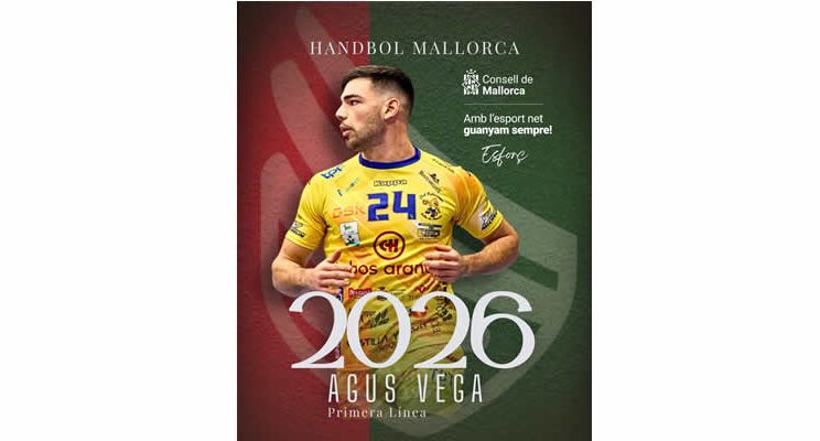 EL ARGENTINO AGUS MARCOS VEGA VUELVE AL HANDBOL MALLORCA DONDE TRIUNFÓ TRAS JUGAR EN LA LIGA ASOBAL