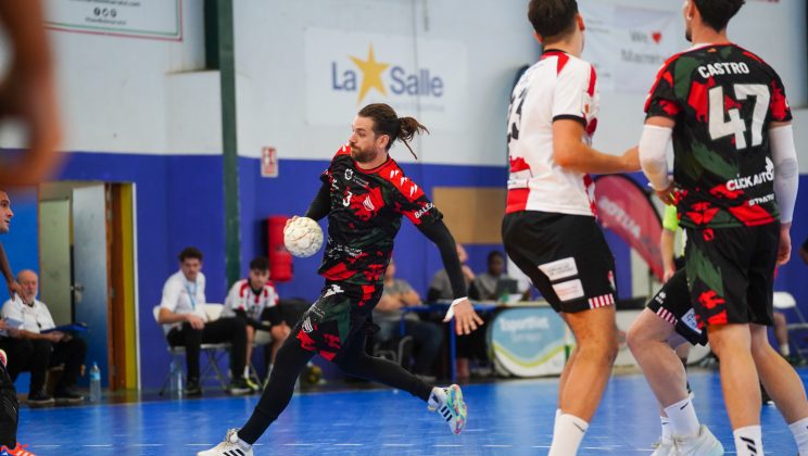 EXAMEN DE ALTURA PARA HANDBOL MALLORCA EN LA PISTA DE BALONMANO LEGANÉS