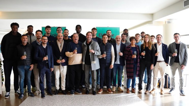 El Palmer Basket Mallorca Palma brinda el nuevo año 2026