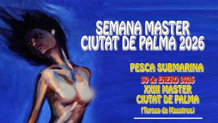 Semana Master de Pesca Submarina 2026, del 29 al 31 de enero 2026