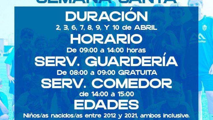 CAMPUS DE SEMANA SANTA DEL C.D. ATLÉTICO BALEARES.