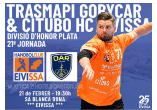 El HC Eivissa se juega un duelo crucial ante un OAR Coruña de alto nivel.