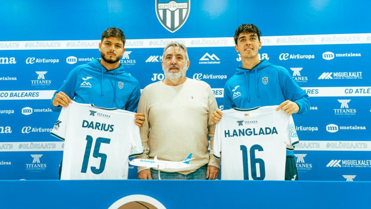 Rueda de prensa de Luis Blanco y la presentación de Hugo Anglada y Darius Fustos