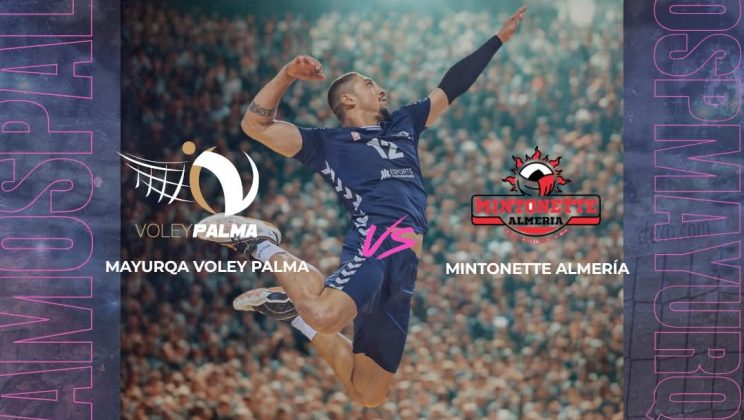 Mayurqa Voley Palma- Mintonette Almeria (S-16.00) Pabellón Toni Piza