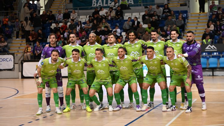 Lo prometido es deuda, album fotografico del Palma Futsal frente al Rigan