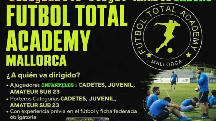 DOS DÍAS DE CRECIMIENTO CON FÚTBOL TOTAL ACADEMY CADETES-JUVENILES-SUB 23