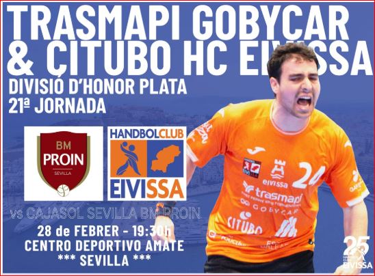 22ªJ DHP Cajasol Sevilla BM Proin vs Trasmapi Gobycar & Citubo HCE