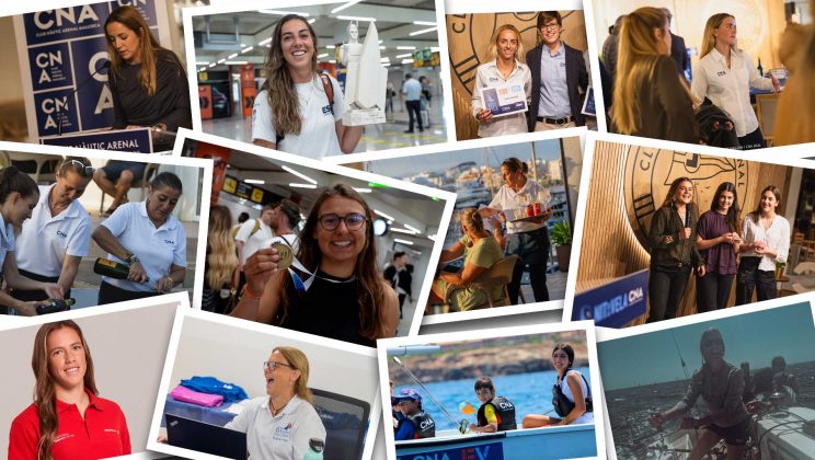 El Club Nàutic S’Arenal pone en valor el papel de las mujeres en el del Día Internacional de la Mujer.