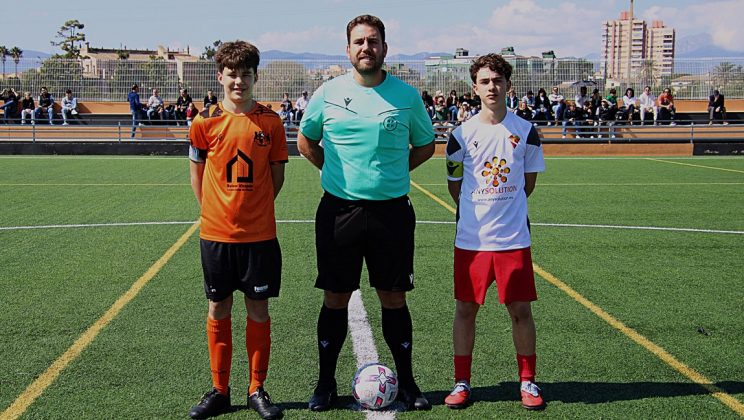 At Marratxi A Vs Penya Arrabal B ,Segunda fase infantil preferente Mallorca. Liga Oro