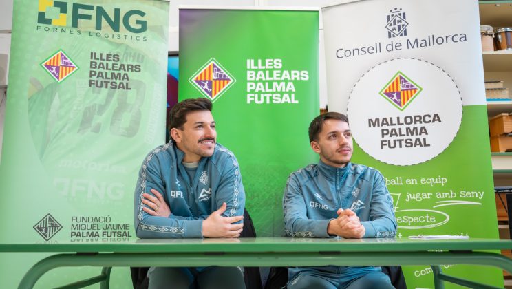 Lección de deporte y valores en el CEIP Miquel Costa i Llobera