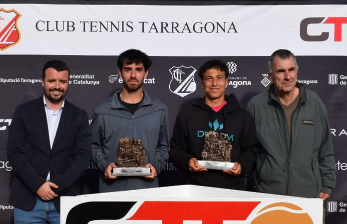 SERGIO CALLEJÓN Y PEDRO VIVES CAMPEONES DE DOBLES DEL M25 TARRAGONA