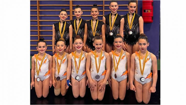olideportivo de la Salle Pont d’Inca el Campeonato de Baleares gimnasia ritmica