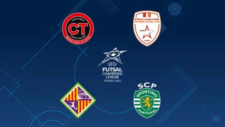 Palma, Cartagena, Sporting y Etoile Lavalloise lucharán por la Champions en la Final Four de Pésaro