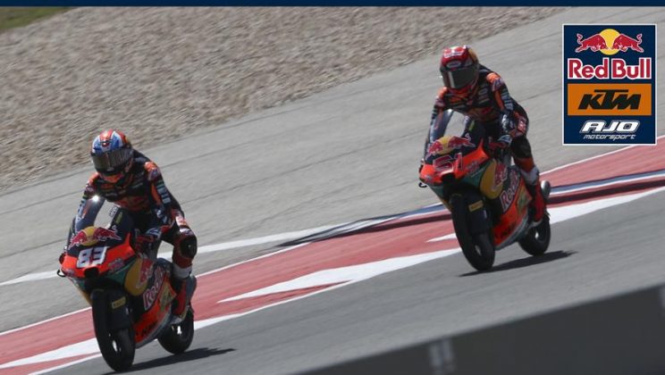 Carpe lidera la FP1 y termina tercero en la práctica de Austin.