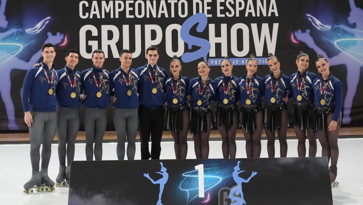 El Artistic Skating Cunit se proclama campeón de España de Grupos Show Pequeños 2026