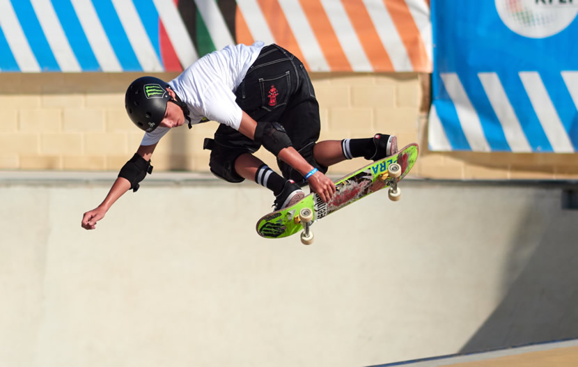Málaga acoge la gran final del Campeonato de España de Skateboarding Park
