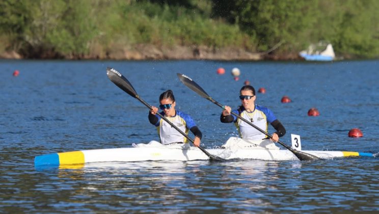 VIDAL Y RABINERSON, SEXTAS DE ESPAÑA EN K2 500 METROS