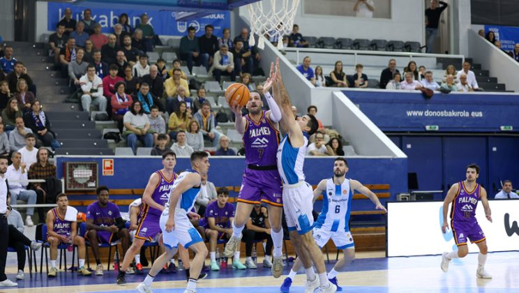 La robustez defensiva del Gipuzkoa supera al Palmer Basket