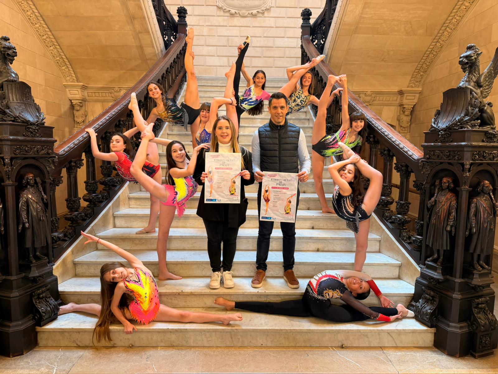 Hasta 300 deportistas participarán en el II Trofeu Ciutat de Palma de Gimnasia Rítmica en Germans Escalas