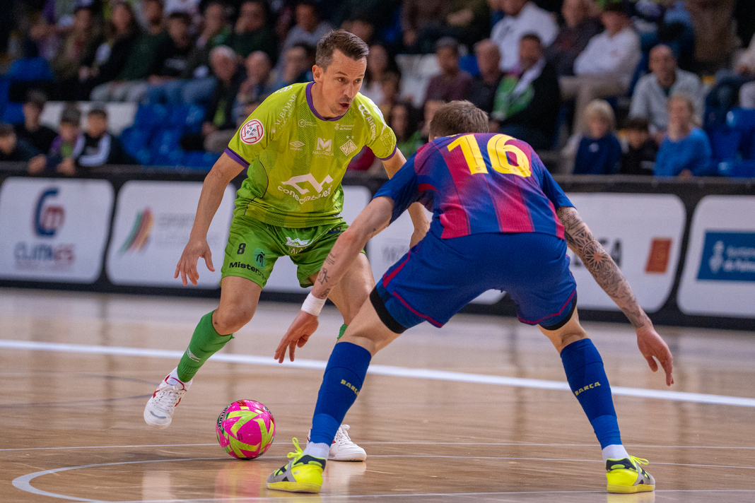 El El Palma Futsal no reacciona y cae ante el Barça (1-5)