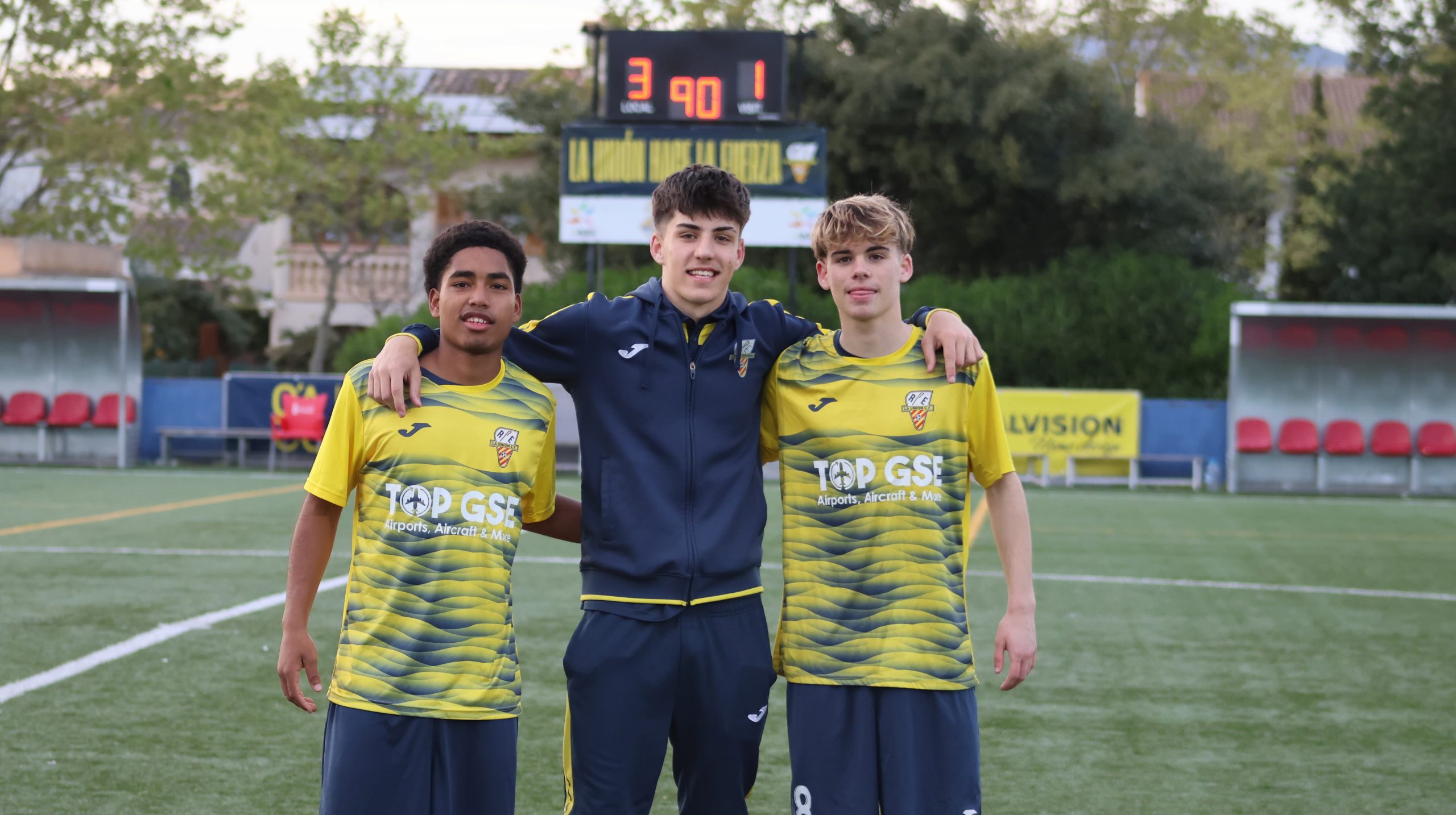 La Unión 3 Sta María 1. Preferente