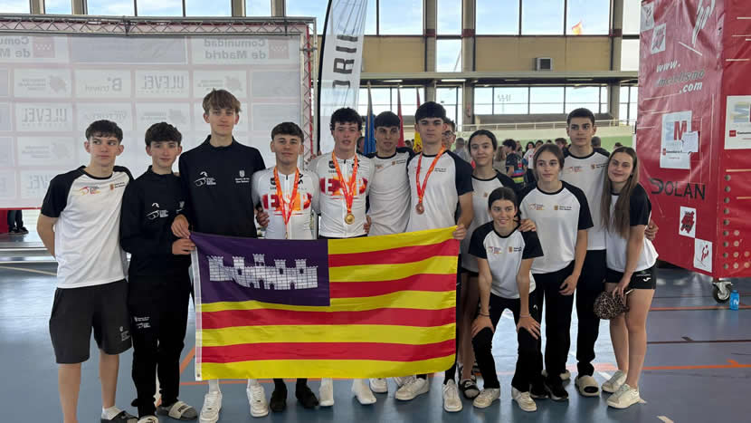LA SELECCIÓN BALEAR BRILLA EN LOS CAMPEONATOS DE ESPAÑA DE PISTA CADETE Y JÚNIOR