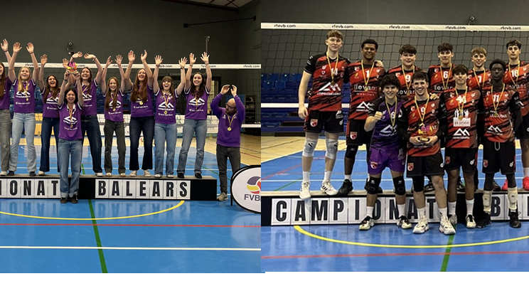 El Voley Cide y el CV Manacor, campeones de Baleares junior