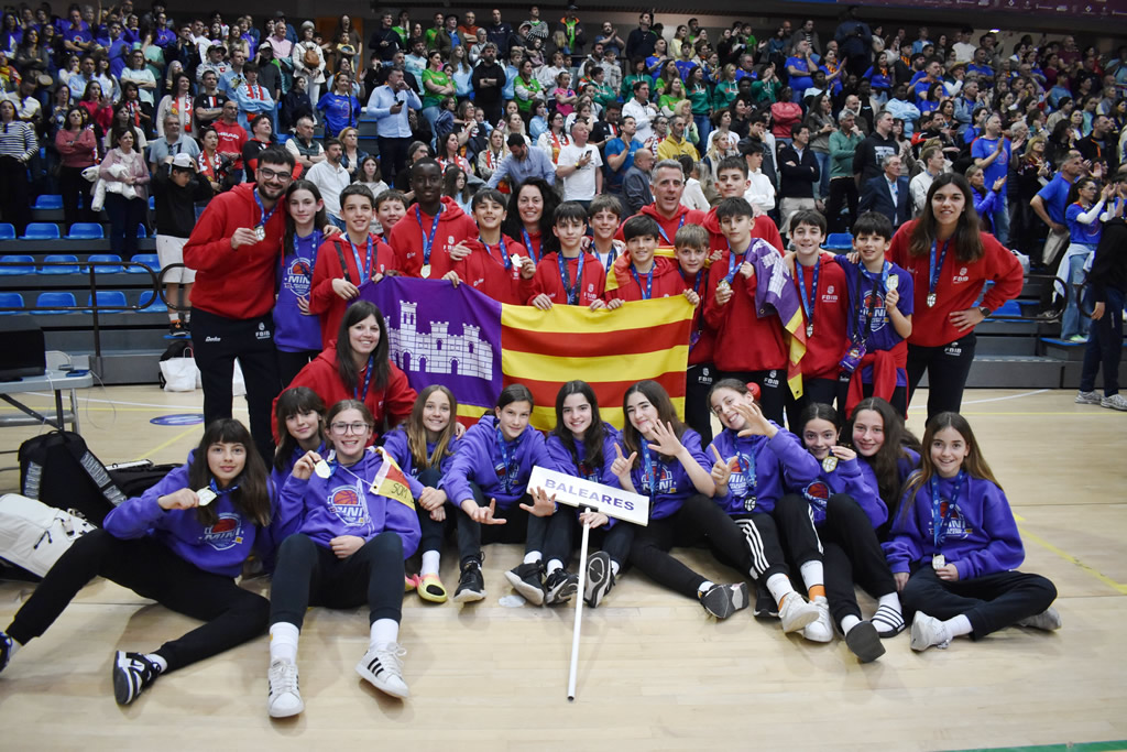 Baleares cierra el Campeonato de España Mini con dos séptimos puestos
