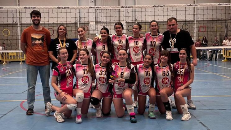 El Esporles Volei Club y el Algaida Volei Club, campeones de las fases de ascenso de  cadete!