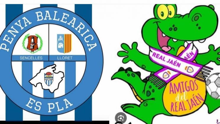 Aficiones unidas contra la violencia: balearicos y jiennenses protagonizan un ejemplo que trasciende al fútbol