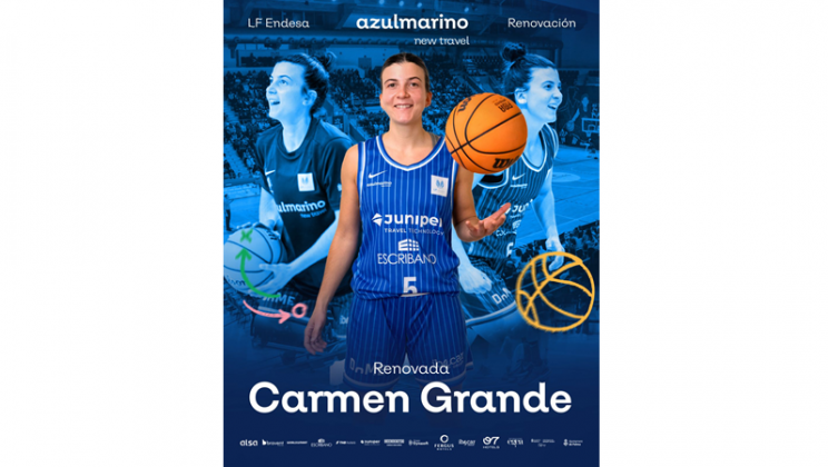 Carmen Grande seguirá armando el juego de Azulmarino