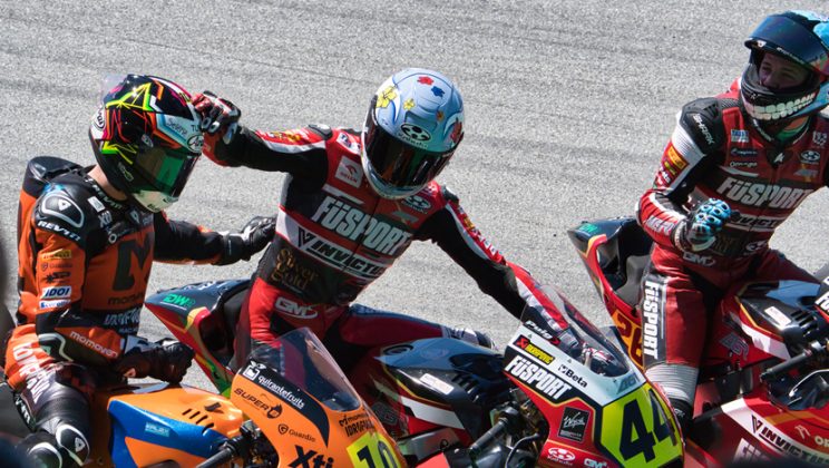 Fernando Bujosa en el circuito de Cataluña