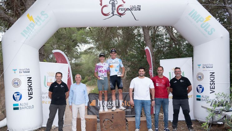 Campeonato de Baleares de BTT Marató, celebrado esta mañana en S’Horta, Felanitx