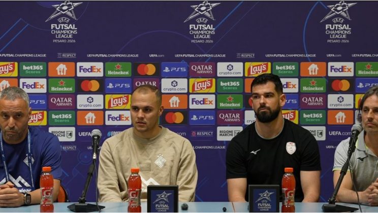 FUTSAL. Rueda de prensa previa a la semifinal de la Champions