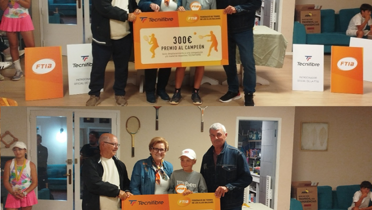 KARL GLOMBIK Y CLARA GARCÍA CAMPEONES DE BALEARES ALEVÍN