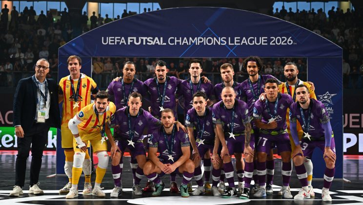 Palma Futsal. Subcampeones de la Champions (2-0)