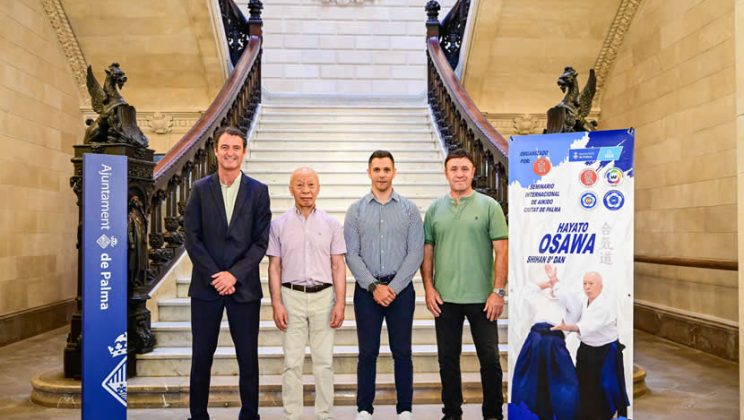 El polideportivo municipal Antoni Servera acoge este fin de semana el primer Seminario Internacional Ciudad de Palma de Aikido