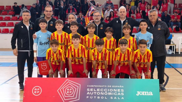 ¡Lluvia de goles en el debut! La Sub-12 Balear desata la locura en el Campeonato de España