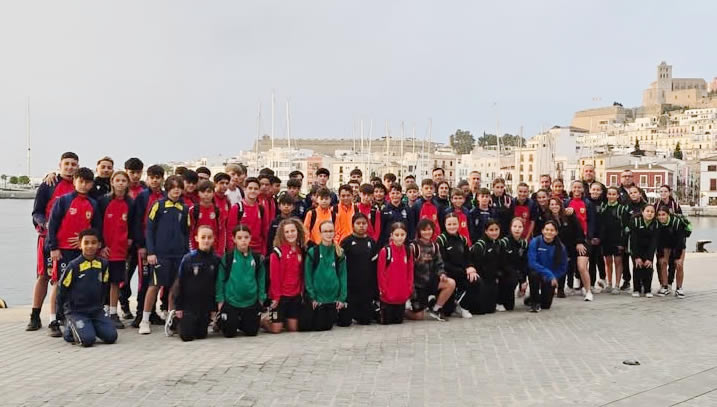Ibiza desembarca en Formentera: el fútbol base se cita en una jornada que va más allá del marcador
