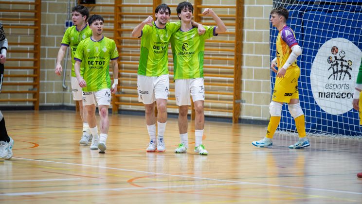 Crónica del partit Juvenil Divisió d’Honor:  El Fisiomedia Manacor remonta ante el Palma Futsal (4-2)