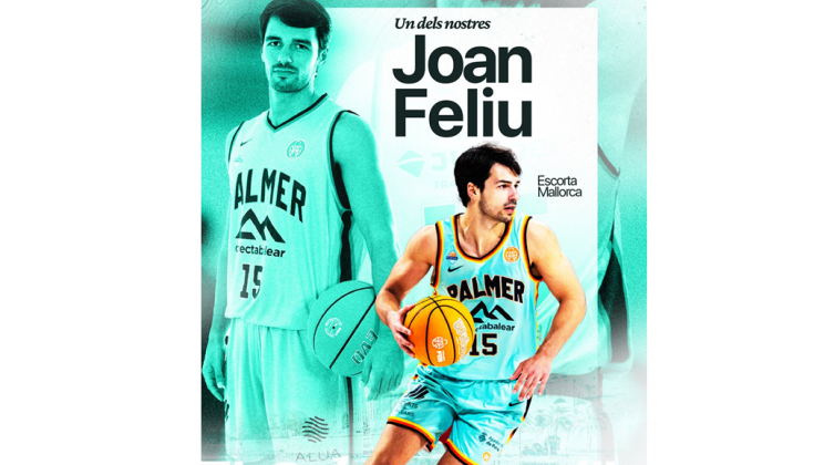 Joan Feliu, el capitán del Palmer Basket para el nuevo desafío del club en Primera FEB