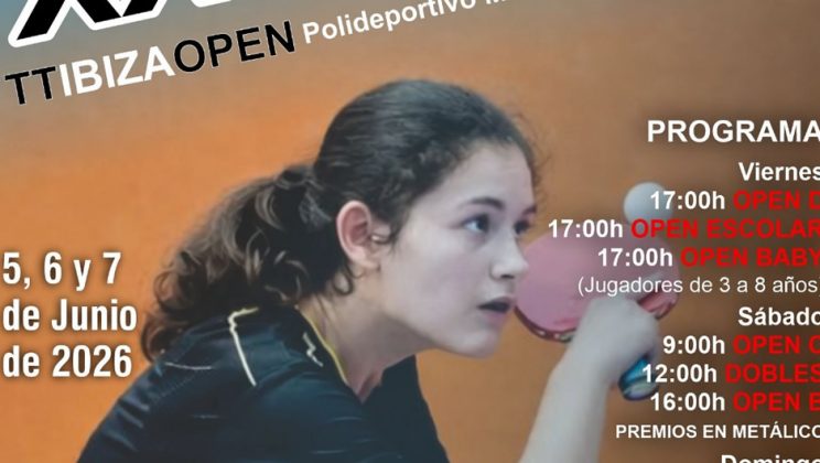 VUELVE EL MEJOR TENIS DE MESA CON EL XXII OPEN INTERNACIONAL DE SANTA EULÀRIA