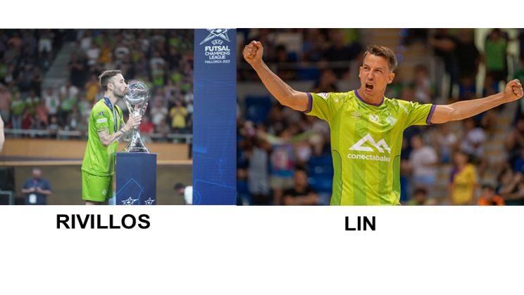 Mario Rivillos y Lín no continuarán en el Illes Balears Palma Futsal