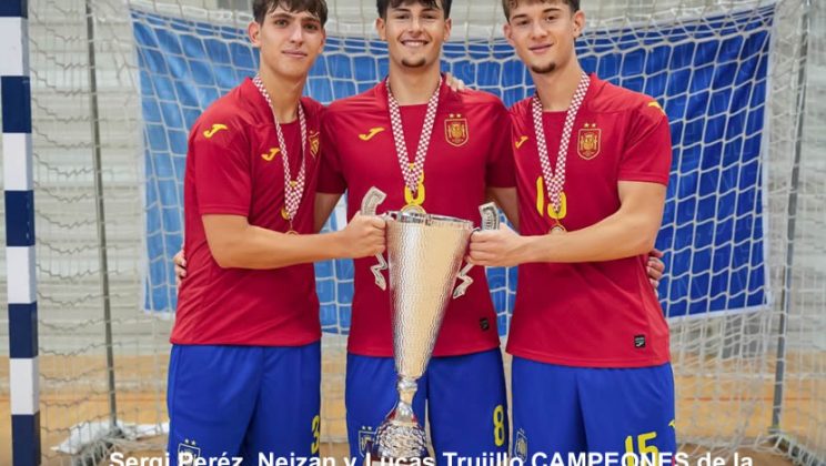 España terminó conquistando el título tras vencer a Portugal por 1-2 en la final, logrando el quinto campeonato de España en la historia de la Futsal Week U19.