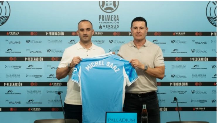 Michel Sanz: Vamos a construir un equipo preparado para ascender a Segunda división