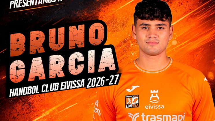 Bruno García Berardi, nuevo lateral izquierdo del Trasmapi Gobycar & Citubo HC Eivissa