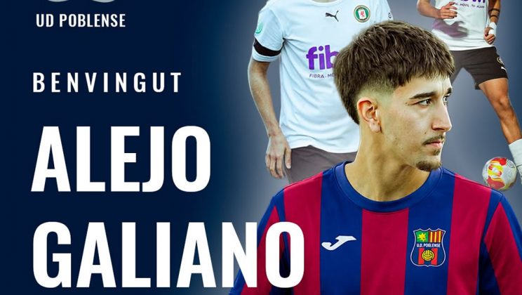 Damos la bienvenida a Alejo Galeano, nuevo jugador de la UD Poblense.