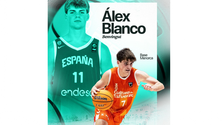 Álex Blanco, interpretación y clarividencia en la organización del juego para el Palmer Basket